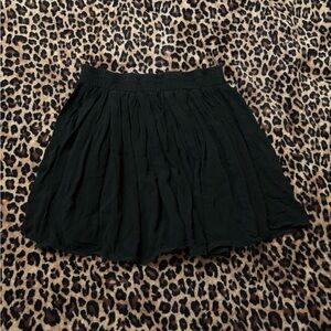 Brandy Melville Black Skater Skirt